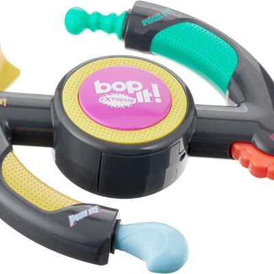 Bop It! Extreme Electronic Game for 1 or More Players, Fun Party Game for Kids Ages 8+, 4 Modes Including One-On-One Mode, Interactive Game